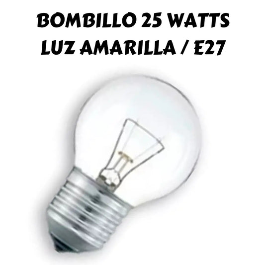 Bombilla 25 Watts | Incandescente
